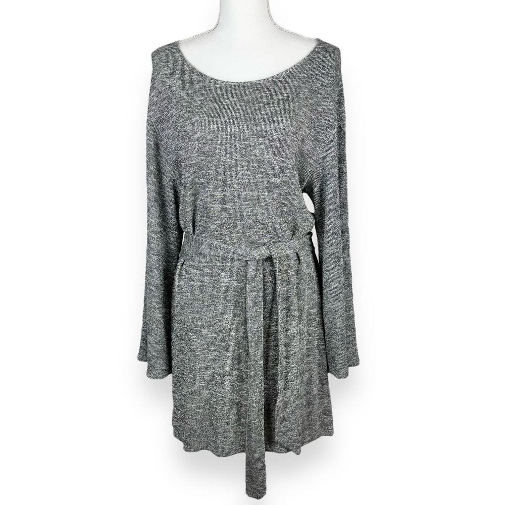 Show Me Your Mumu Monica Mountaintop Sweater Dress Women's XS Gray